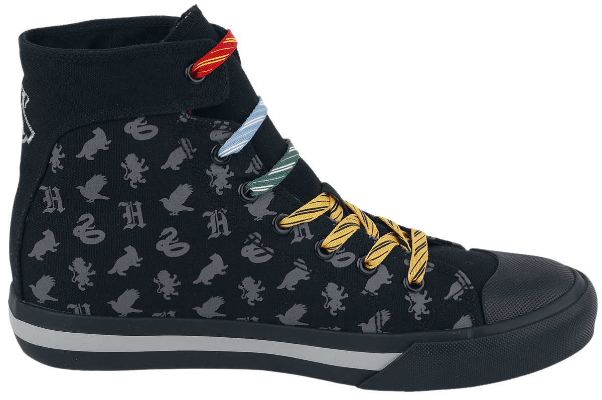 Harry Potter Hogwarts Sneaker high schwarz