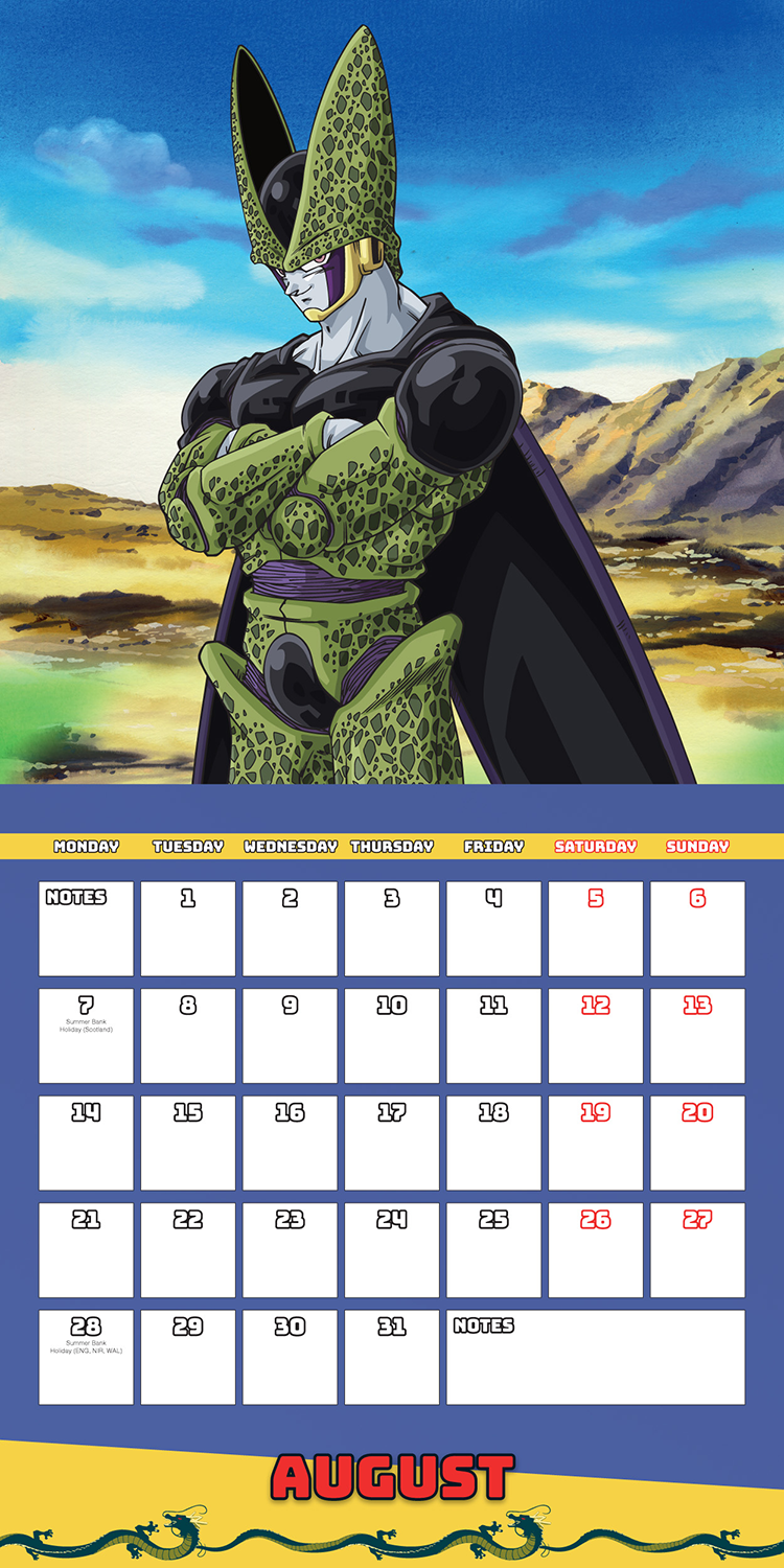 Dragon Ball Z Wandkalender 2023 Wandkalender multicolor