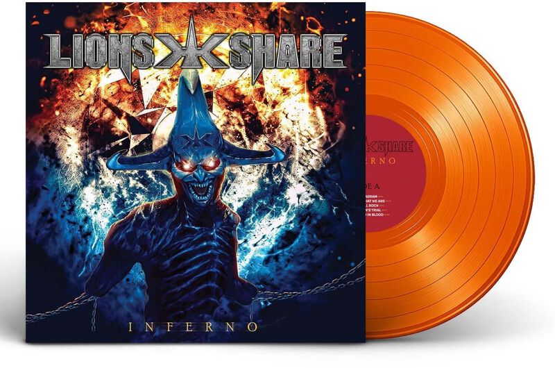 4250444194223 - Lions Share Inferno LP multicolor