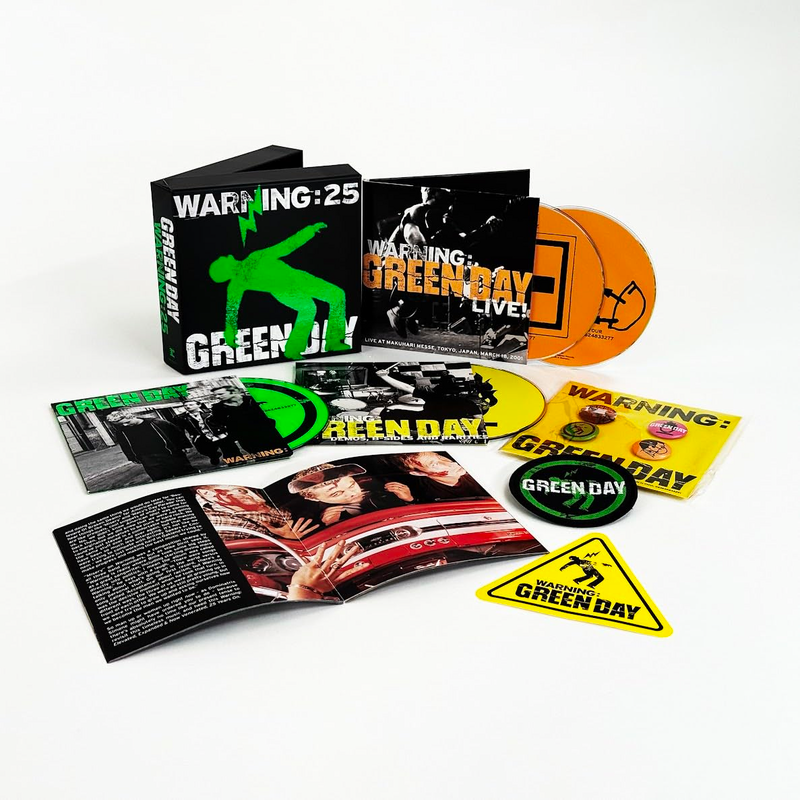 CD  av Green Day - Warning (25th Anniversary Edition) -  -