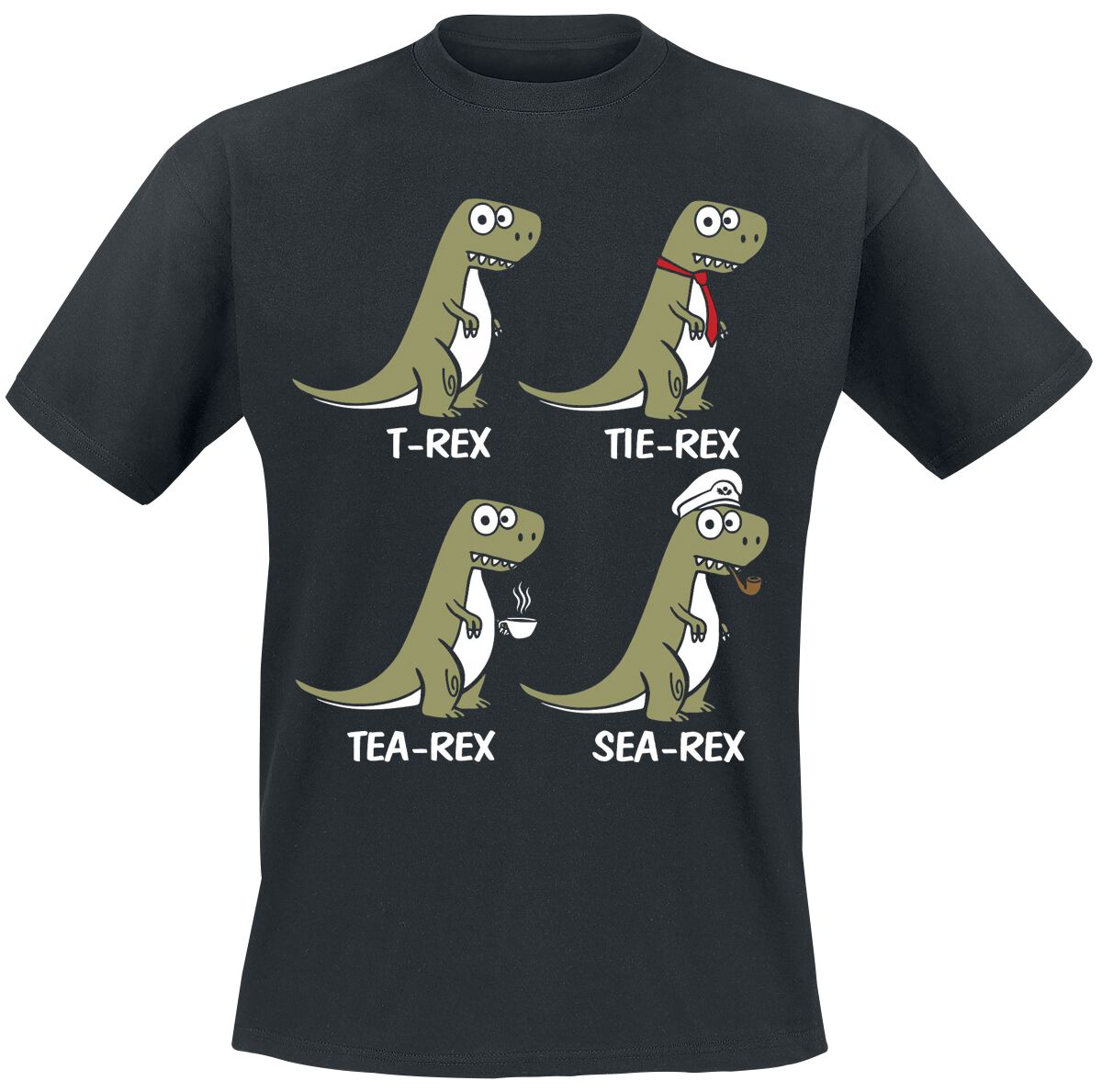 T-Rex  T-Shirt black