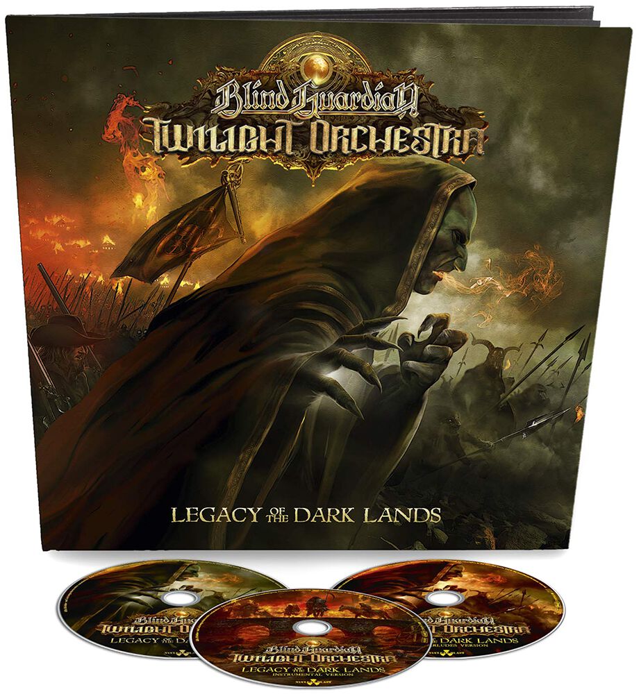 Blind Guardian's Twilight Orchestra Legacy of the dark lands CD multicolor