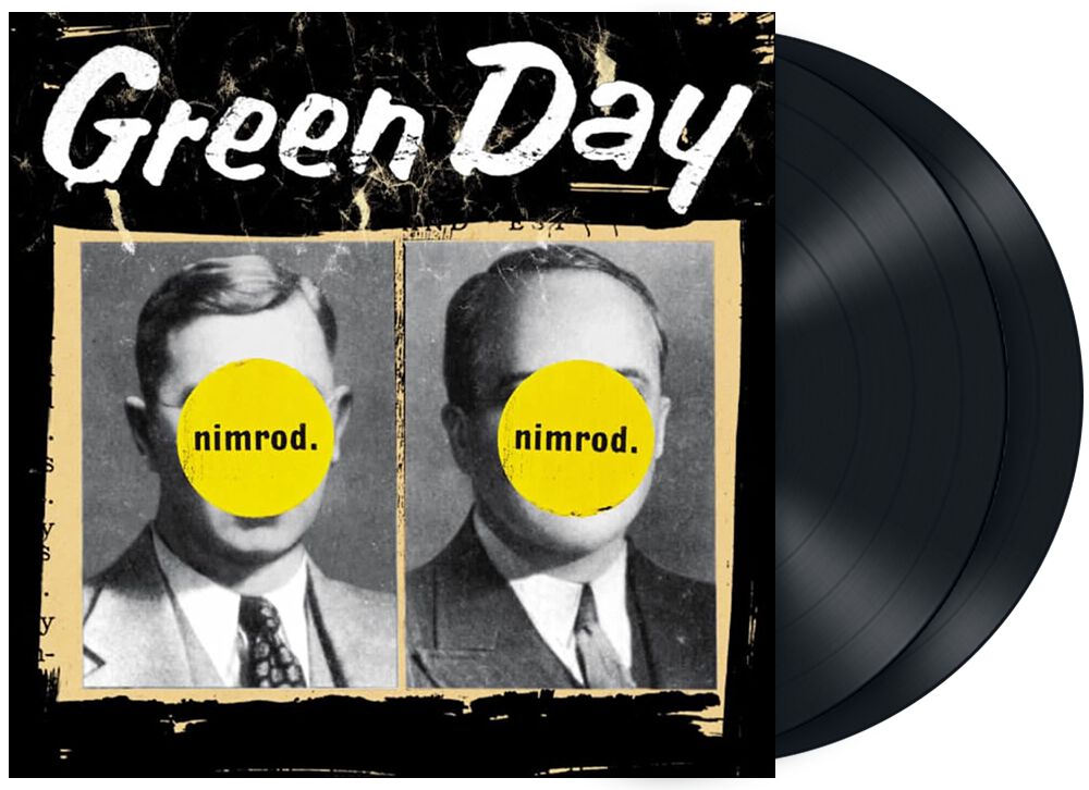 Image of Green Day Nimrod 2-LP schwarz