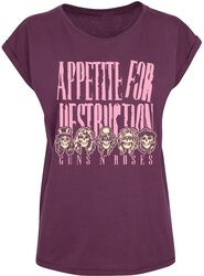 Appetite For Destruction Faces, Guns N' Roses, T-Shirt