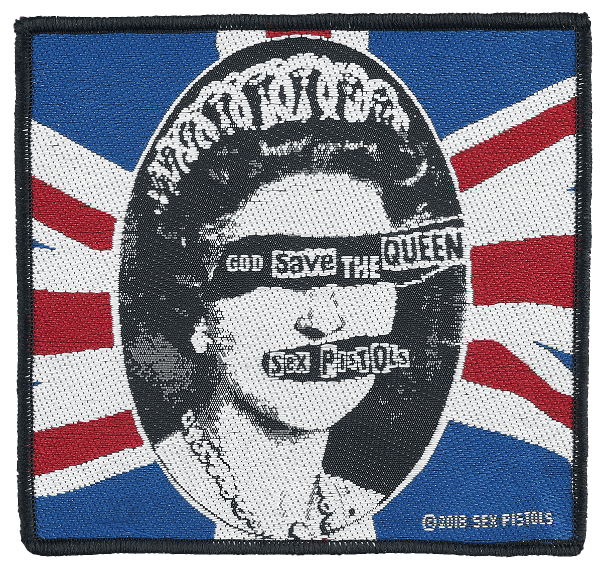 Sex Pistols  Patch - God Save The Queen - multicolour