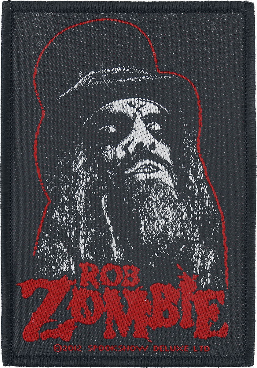 Rob Zombie - Spookshow - Patch - schwarz| rot| weiß