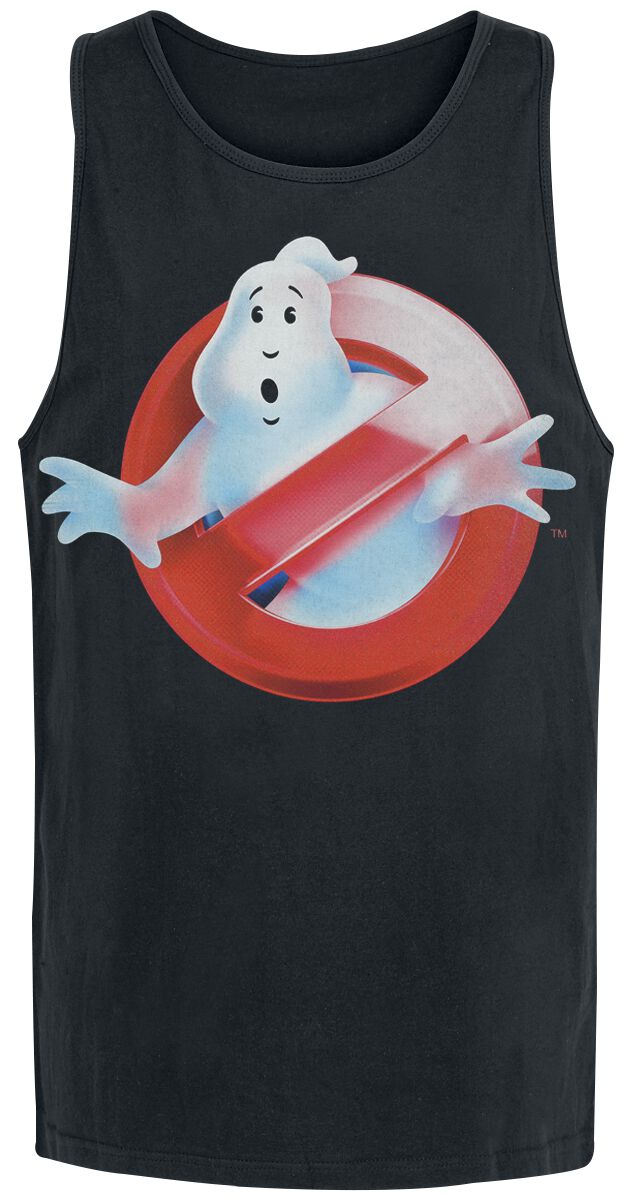 Ghostbusters Shining Logo Tank-Top schwarz Ghostbusters Shining Logo Tank-Top schwarz