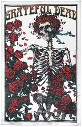 Skeleton & Rose, Grateful Dead, Flagge