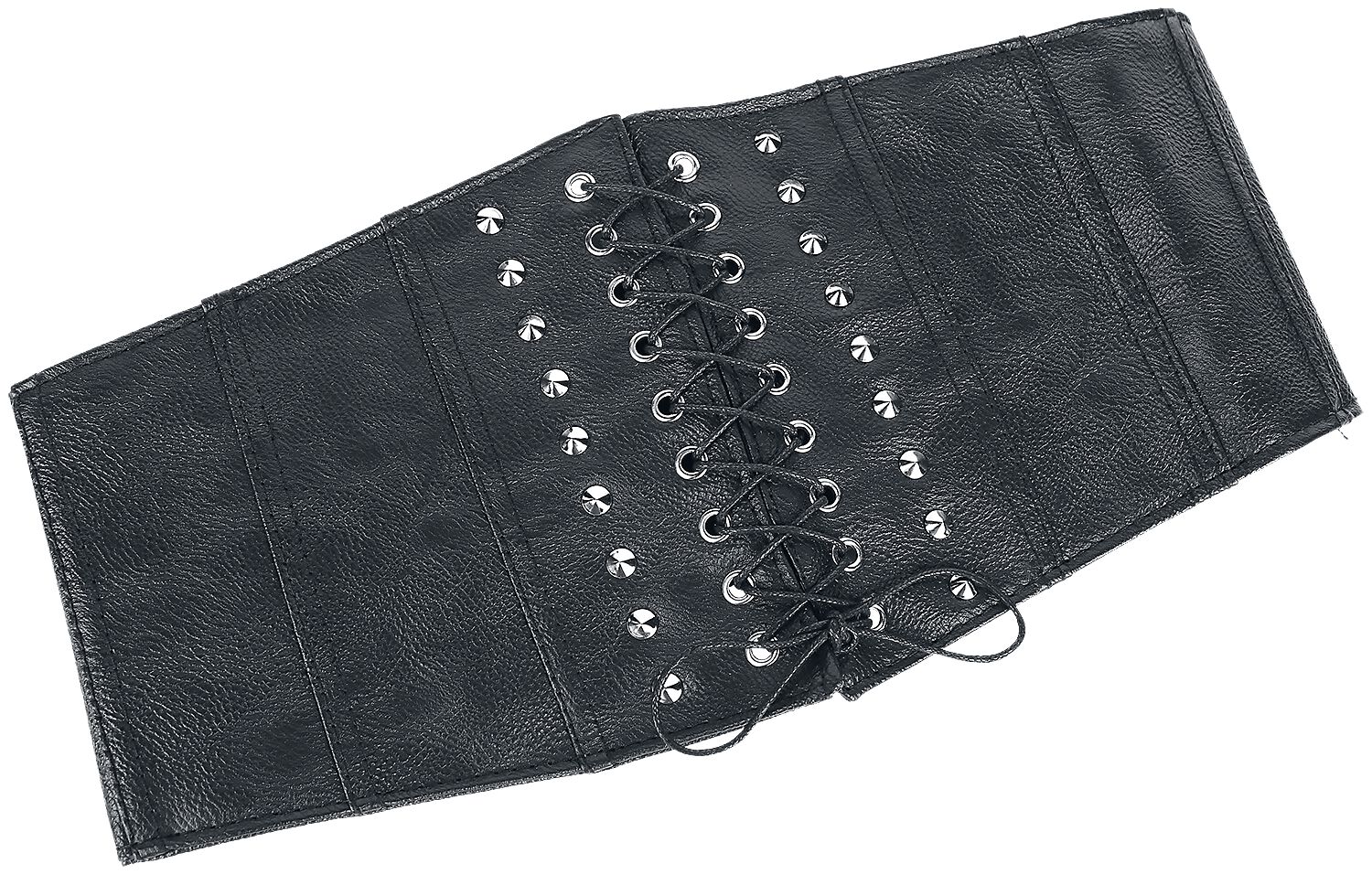 Jawbreaker Faux Leather Belt Gürtel schwarz  - Onlineshop EMP