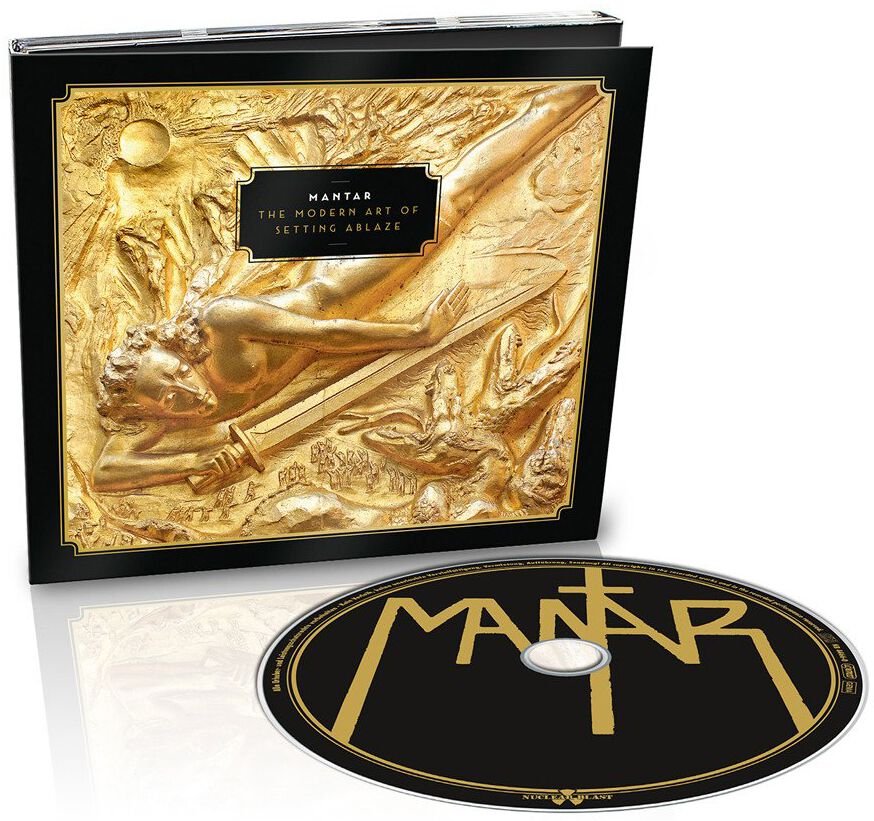 Mantar The modern art of setting ablaze CD multicolor