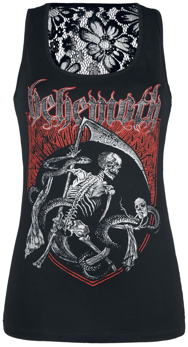 Image of Behemoth Death Entity Girl-Top schwarz