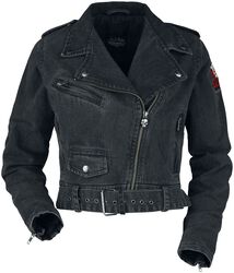 Jeans Biker Jacket, Rock Rebel by EMP, Jeansjacke