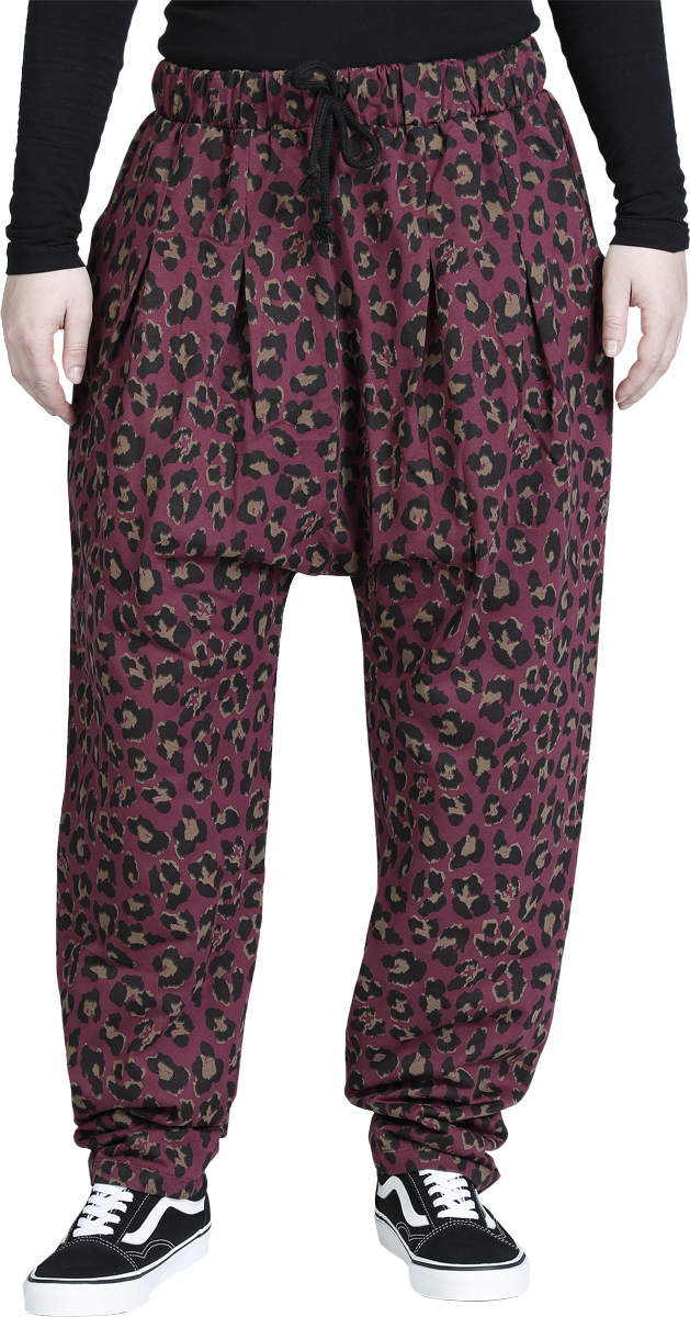 Thumbnail - RED by EMP Basic Freizeithose Stoffhose bordeaux in S