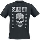 Grinning Skull, Sum 41, T-Shirt