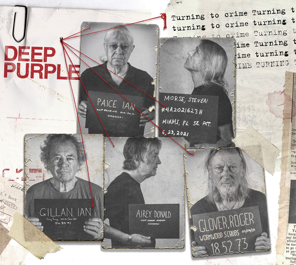 Image of Deep Purple Turning to crime CD Standard