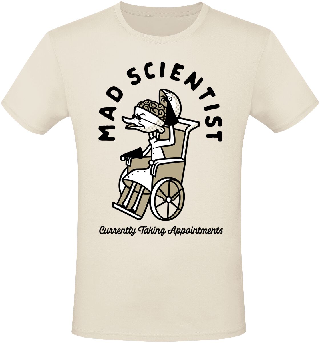 5056811574624 - Mad Scientist T-Shirt natur in S