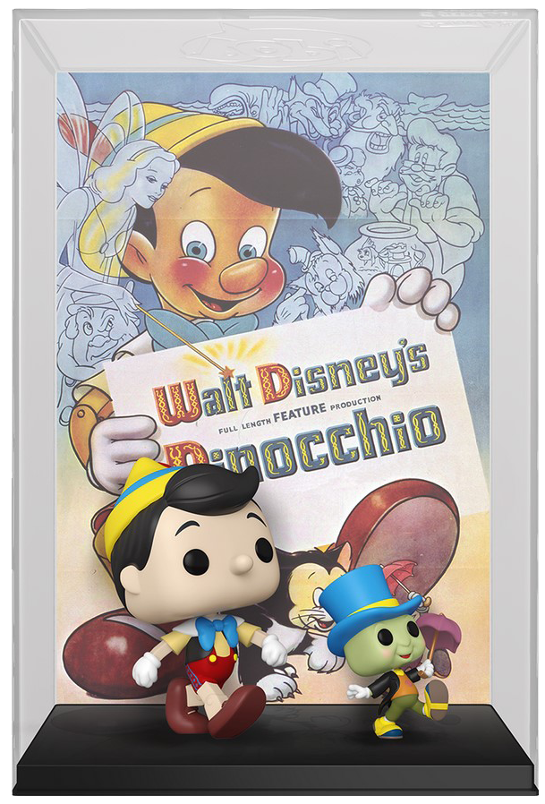 Pinocchio Funko POP! Movie Poster - Disney100 Pinocchio & Jimmy Cricket Vinyl Figur 08 Funko Pop! multicolor
