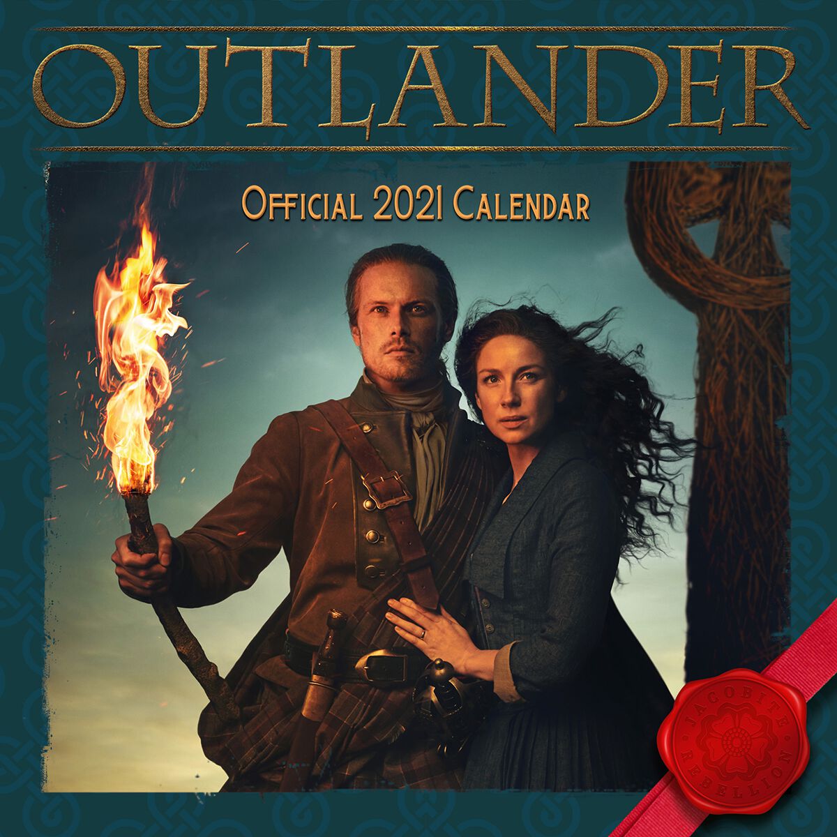 Outlander Wandkalender 2021 Wall Calendar multicolour