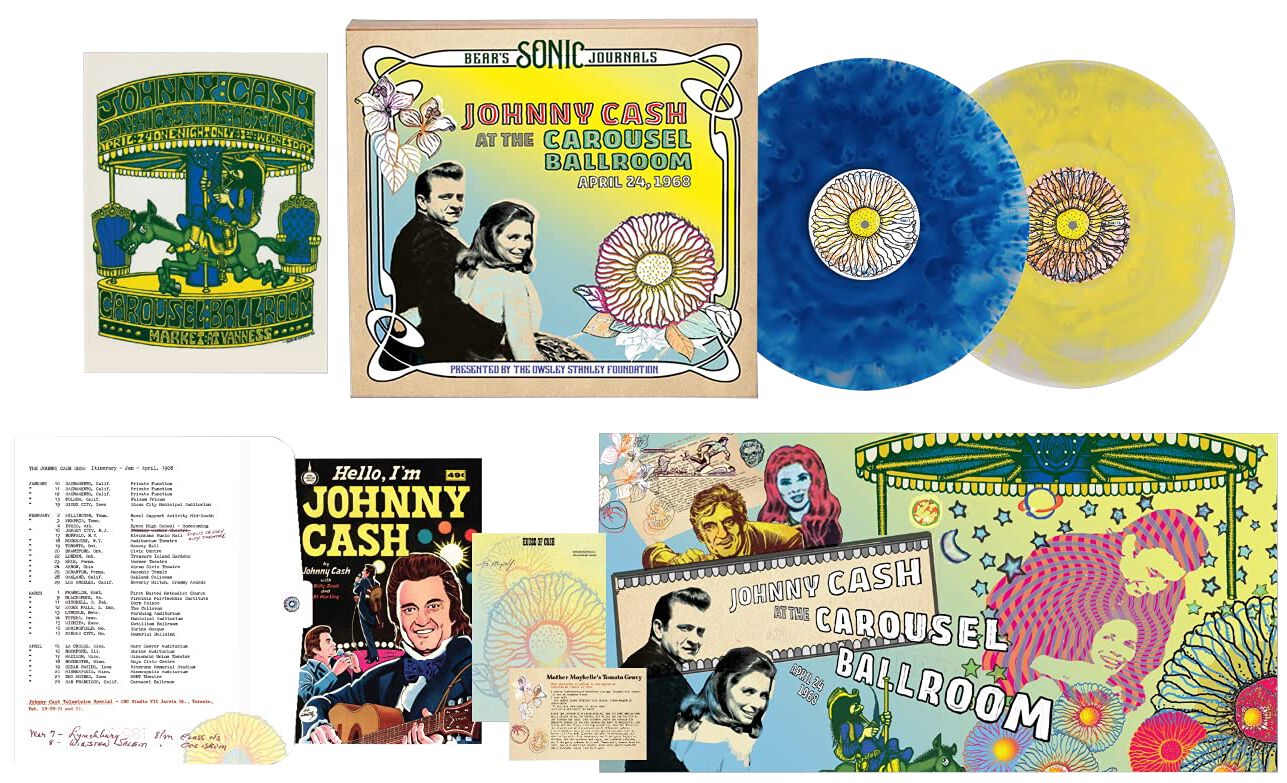 Levně Johnny Cash Bear's sonic journals: Johnny Cash at the Carousel Ballroom, April 24, 1968 2-LP barevný