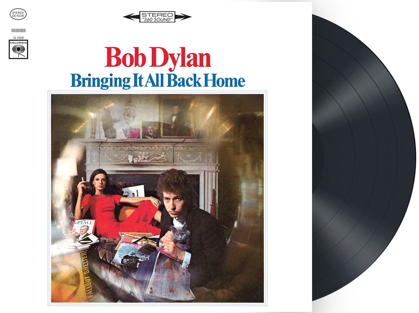 Image of Bob Dylan Bringing it all back home LP schwarz