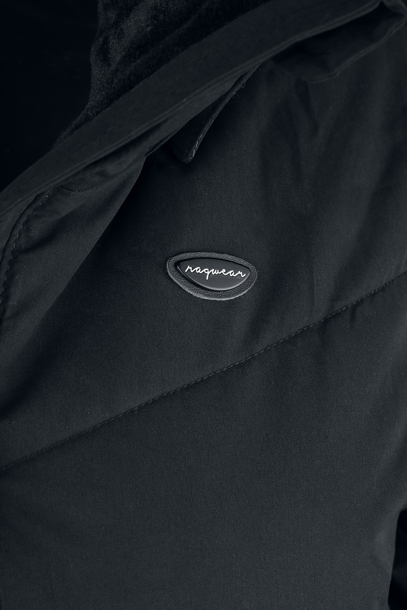 Ragwear Rebelka Parka schwarz