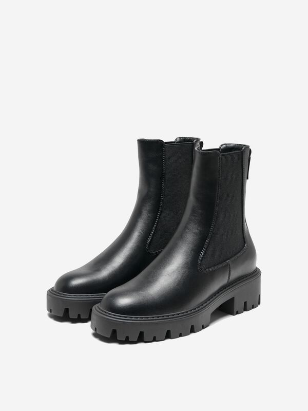 Only Boot - ONLBETTY-1 PU BOOT - NOOS - EU36 bis EU41 - für Damen - Größe EU40 - schwarz
