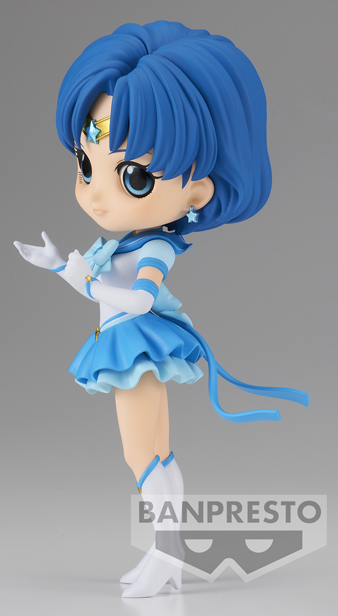 Sailor Moon Sammelfiguren - Sailor Moon Cosmos - Banpresto - Eternal Sailor Mercury Ver. A Q Posket - multicolor  - Lizenzierter Fanartikel