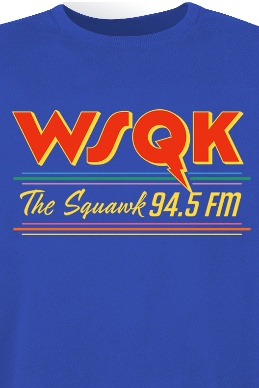0199756066511 - Season 5 - WSQK The Squawk 945 FM Sweatshirt blau in XL