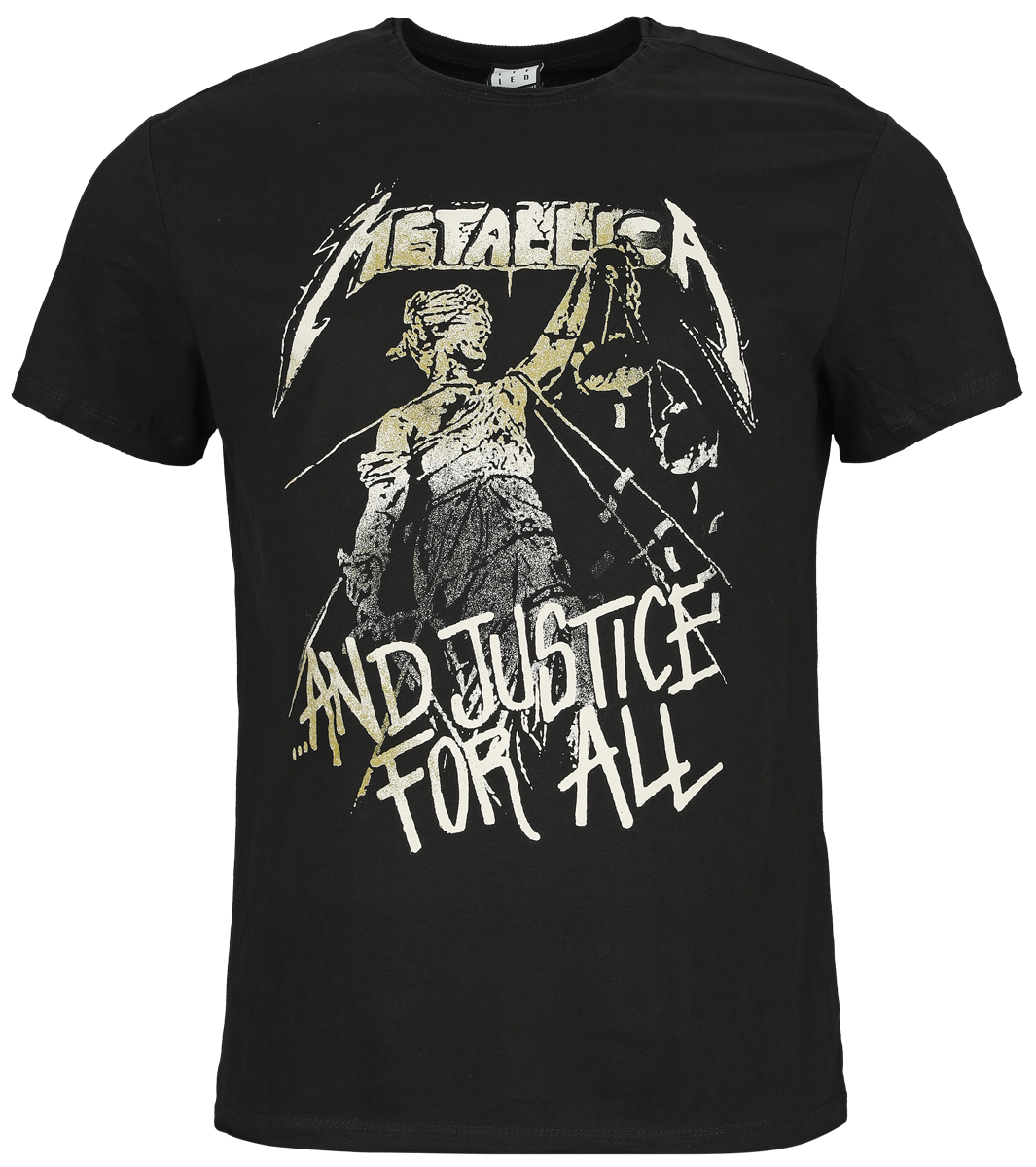 Metallica  T-Shirt - Amplified Collection - And Justice For All - for Men - black