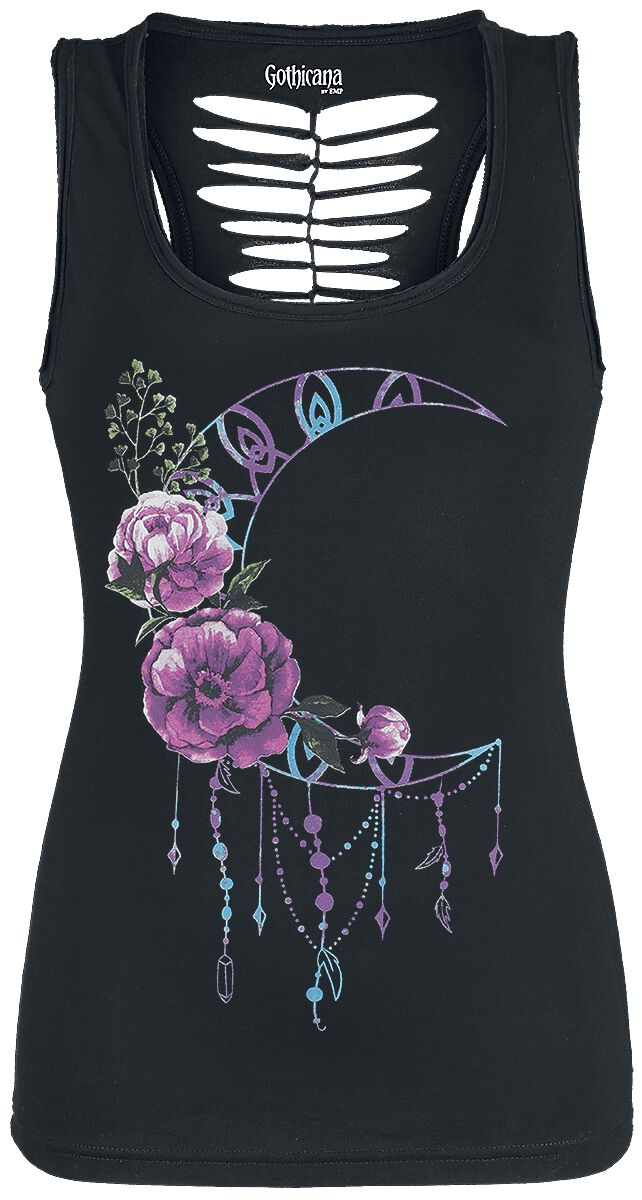 Image of Top Gothic di Gothicana by EMP - Strong And Smart - S a 5XL - Donna - nero