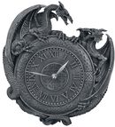 Dragon Duel Wall Clock, Nemesis Now, Wanduhr