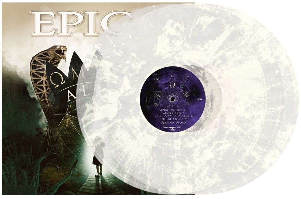 Image of Epica Omega Alive 3-LP marmoriert