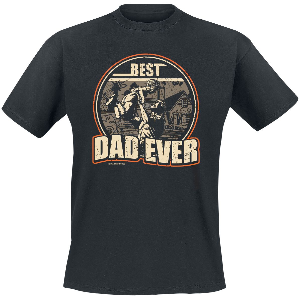 Sprüche Best Dad Ever T-Shirt schwarz Sprüche Best Dad Ever T-Shirt schwarz