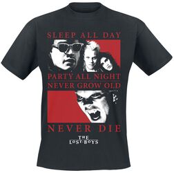 Sleep All Day - Party All Night, The Lost Boys, T-Shirt