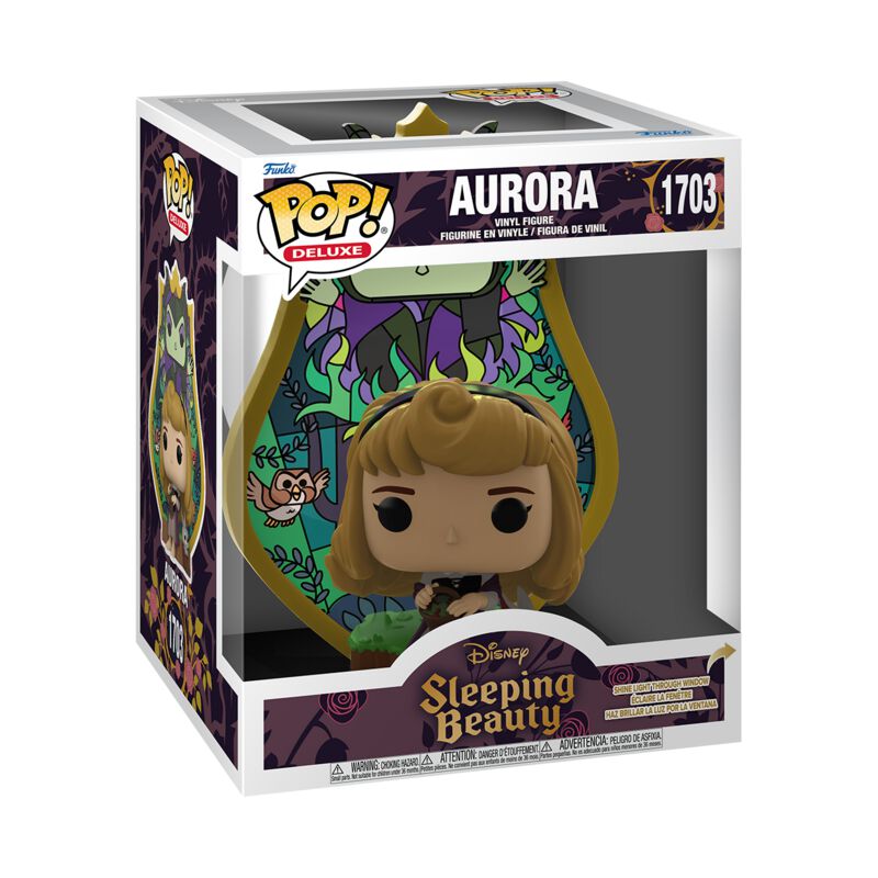 Levně Sleeping Beauty Vinylová figurka č.1703 Aurora (POP! Deluxe) Sberatelská postava vícebarevný