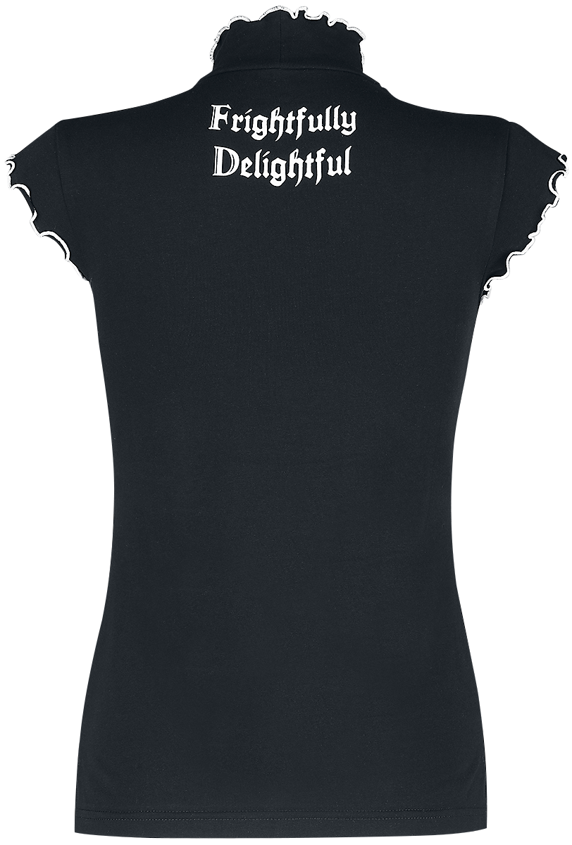 The Nightmare Before Christmas T-Shirt - Jack Skellington - S bis XL - für Damen - Größe S - schwarz  - EMP exklusives Merchandise!