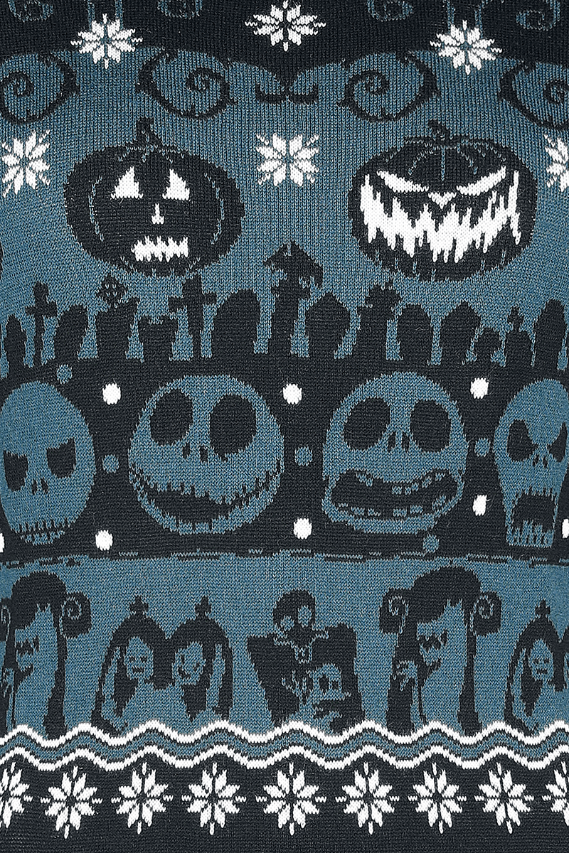 The Nightmare Before Christmas Scary Mittellanges Kleid multicolor