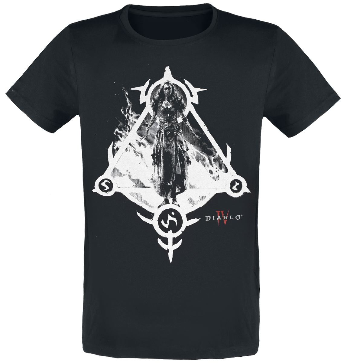 Diablo - 4 - Sorceress - T-Shirt - schwarz