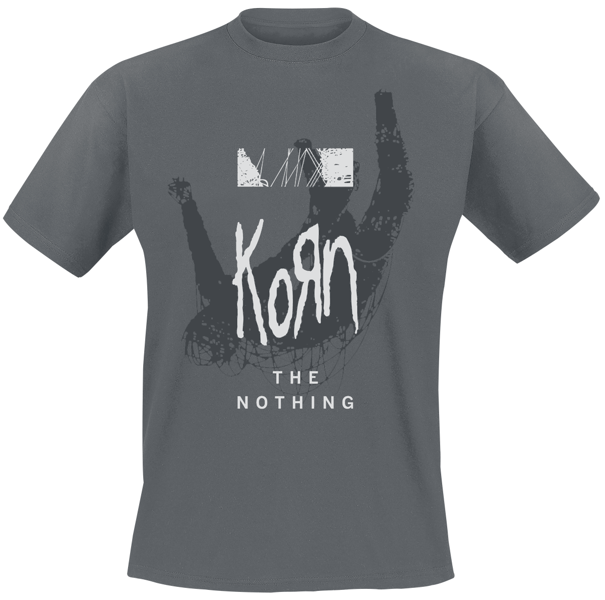 Korn - The Nothing - Overlay - T-Shirt - charcoal image