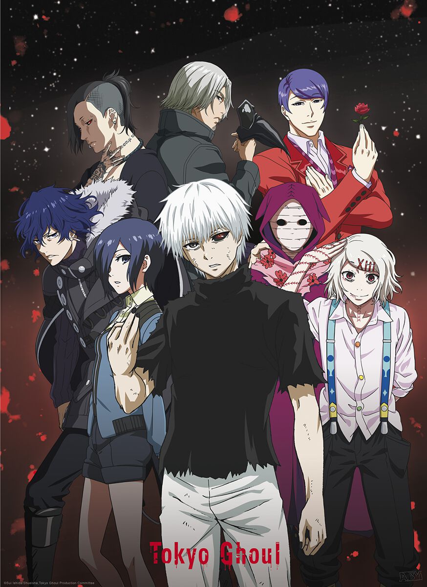 Group Poster multicolor von Tokyo Ghoul
