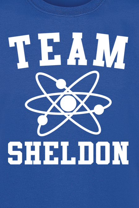 3664794801150 - Team Sheldon T-Shirt blau in S 3664794801150 - Team Sheldon T-Shirt blau in S