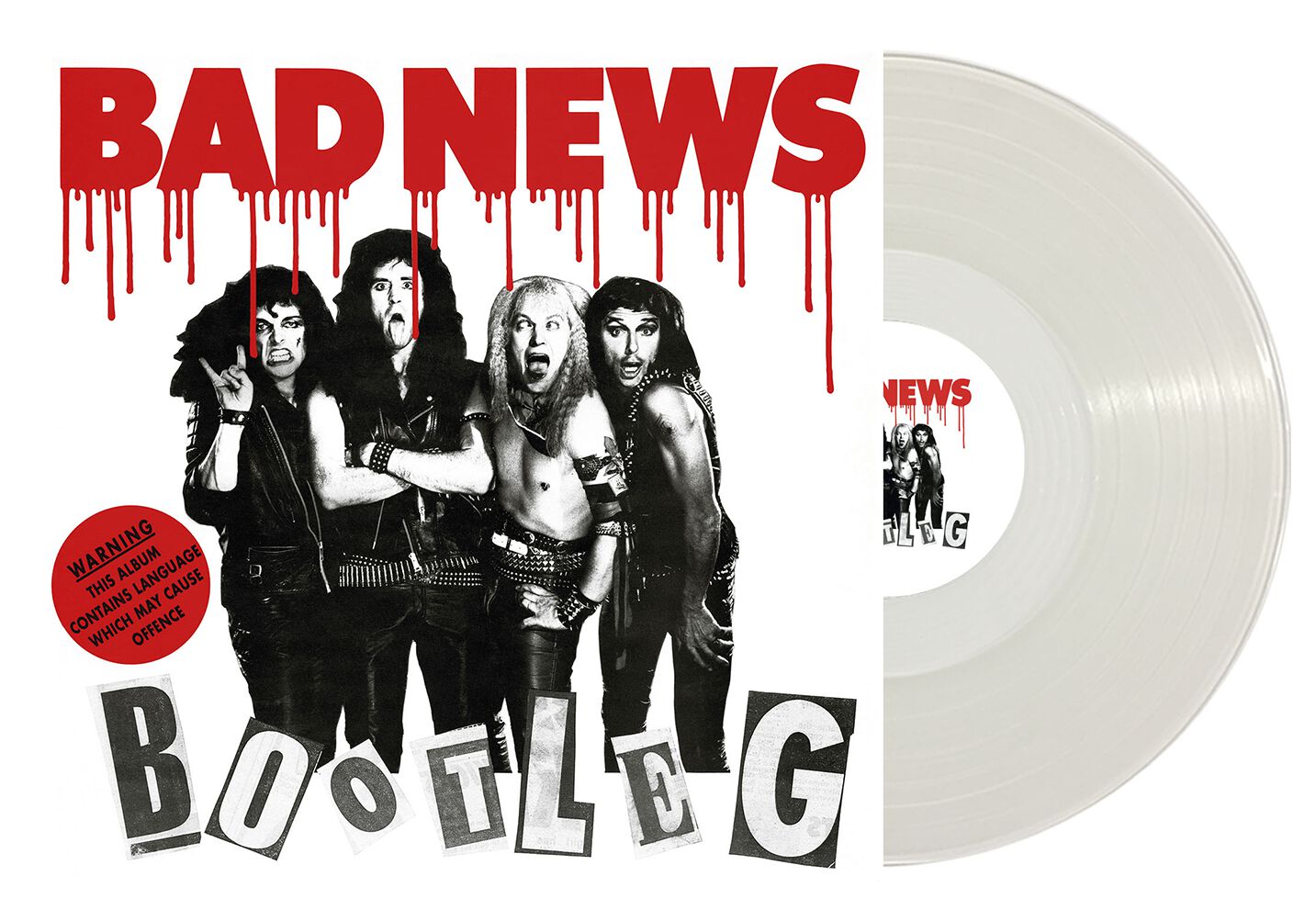 Image of Bad News Bootleg LP farbig