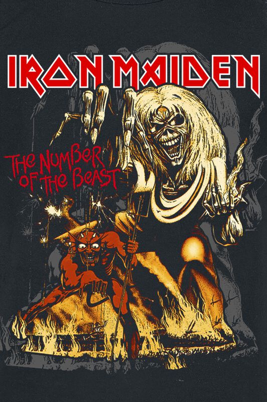 Band Merch Bekleidung NOTB Graphic | Iron Maiden Tank-Top