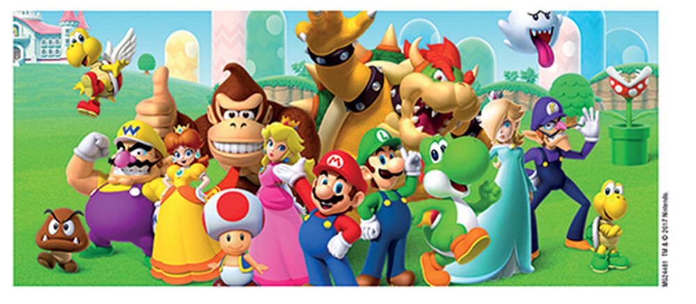 Gaming Küchenaccessoires Mushroom Kingdom | Super Mario Tasse