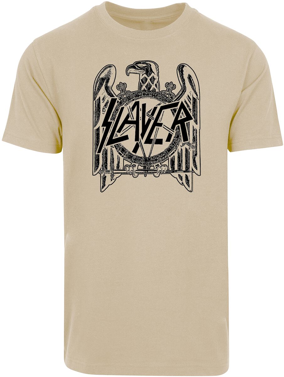 Slayer High Contrast Eagle T-Shirt sand
