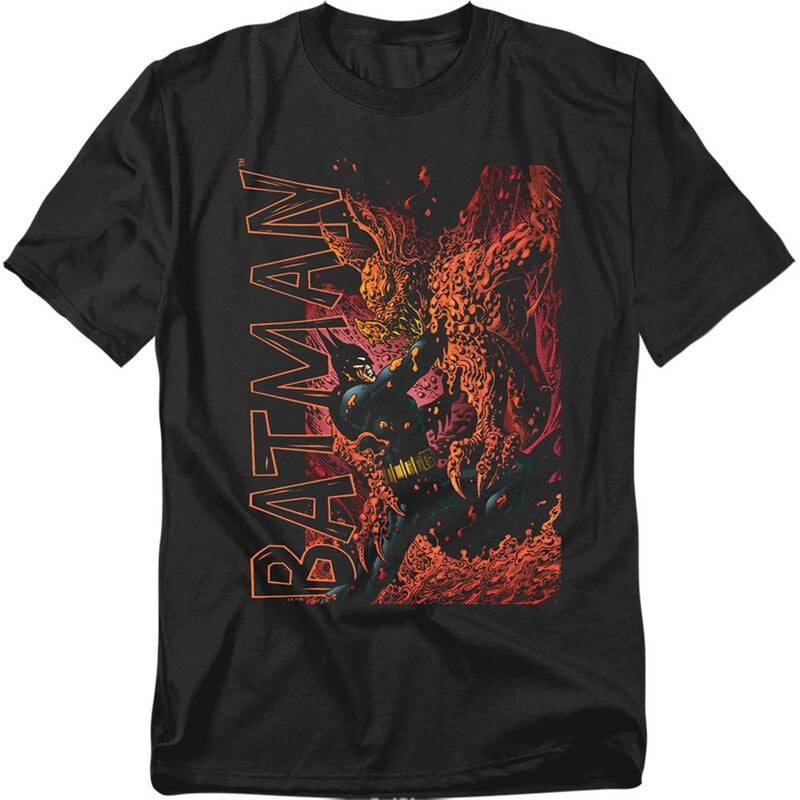 Batman - DC Comics T-Shirt - Batman vs Clayface - M bis 5XL - für Männer - Größe M - schwarz  - EMP exklusives Merchandise!