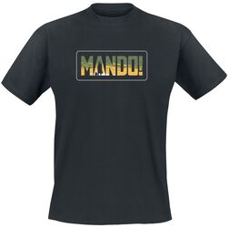 The Mandalorian - Mando - Cutout, Star Wars, T-Shirt
