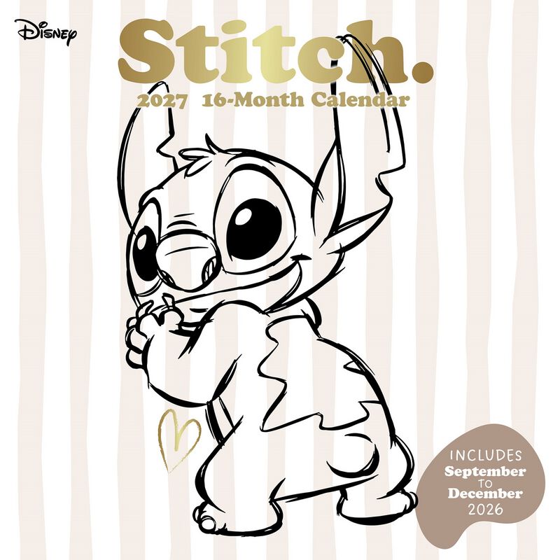 Lilo & Stitch - Disney Wandkalender - Wandkalender 2027 - multicolor  - Lizenzierter Fanartikel