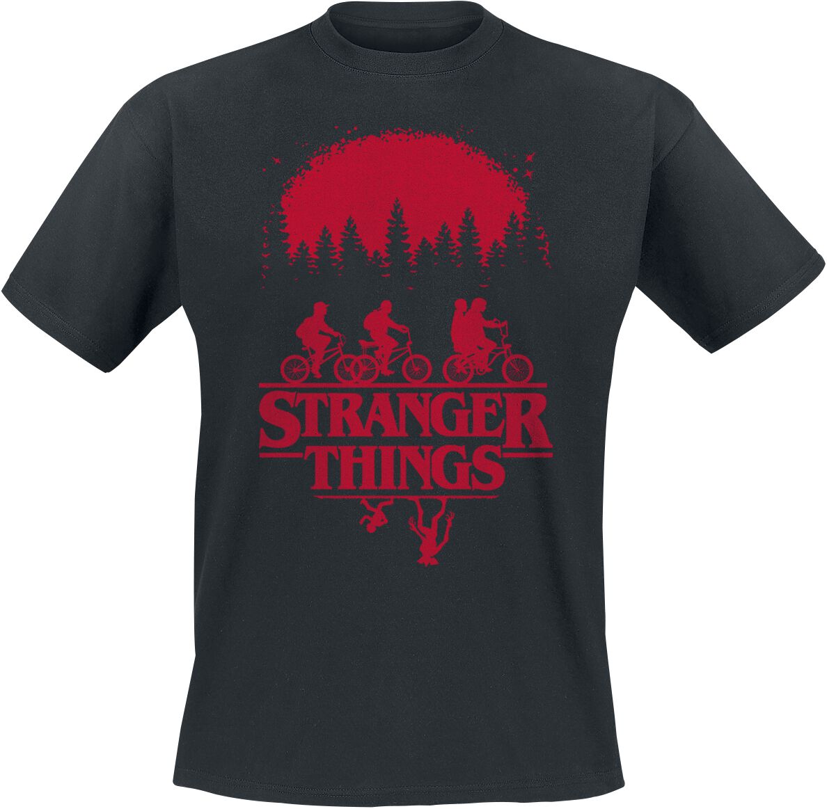 Stranger Things T-Shirt - Volume 1 - S bis 3XL - für Männer - Größe 3XL - schwarz  - Lizenzierter Fanartikel