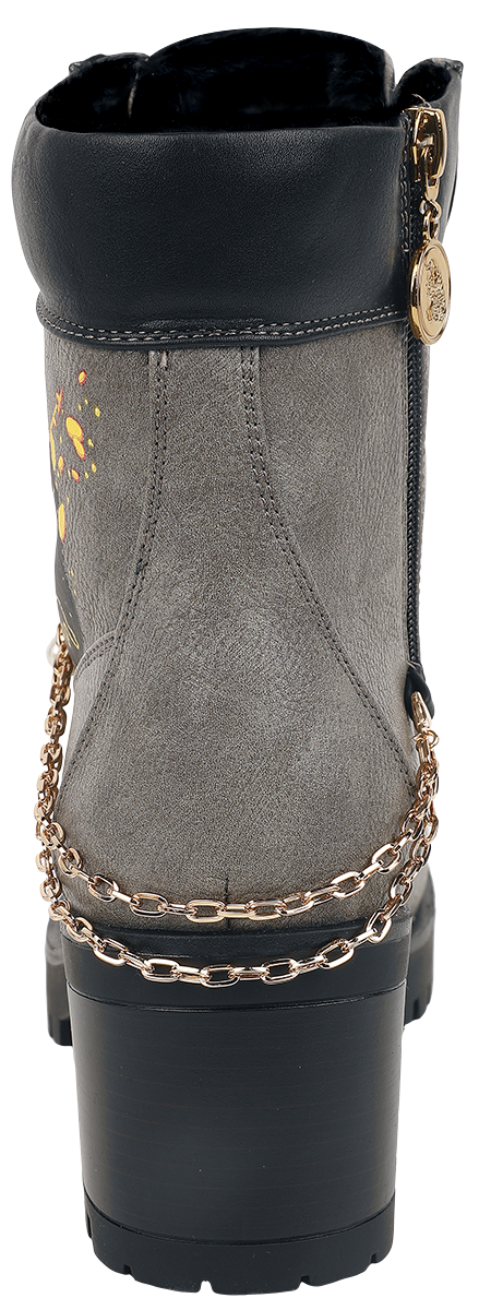 Phantastische Tierwesen Boot - 2 - Niffler - EU37 bis EU42 - für Damen - Größe EU42 - grau  - EMP exklusives Merchandise!